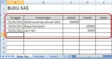 trik input data melalui form 4 Trik Input Data Melalui Form Menjadi Lebih Indah Penampilan Excel